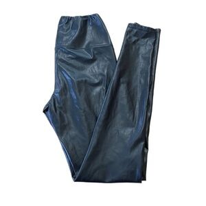 Wilfred Free Daria Vegan Leather Leggings Size Medium